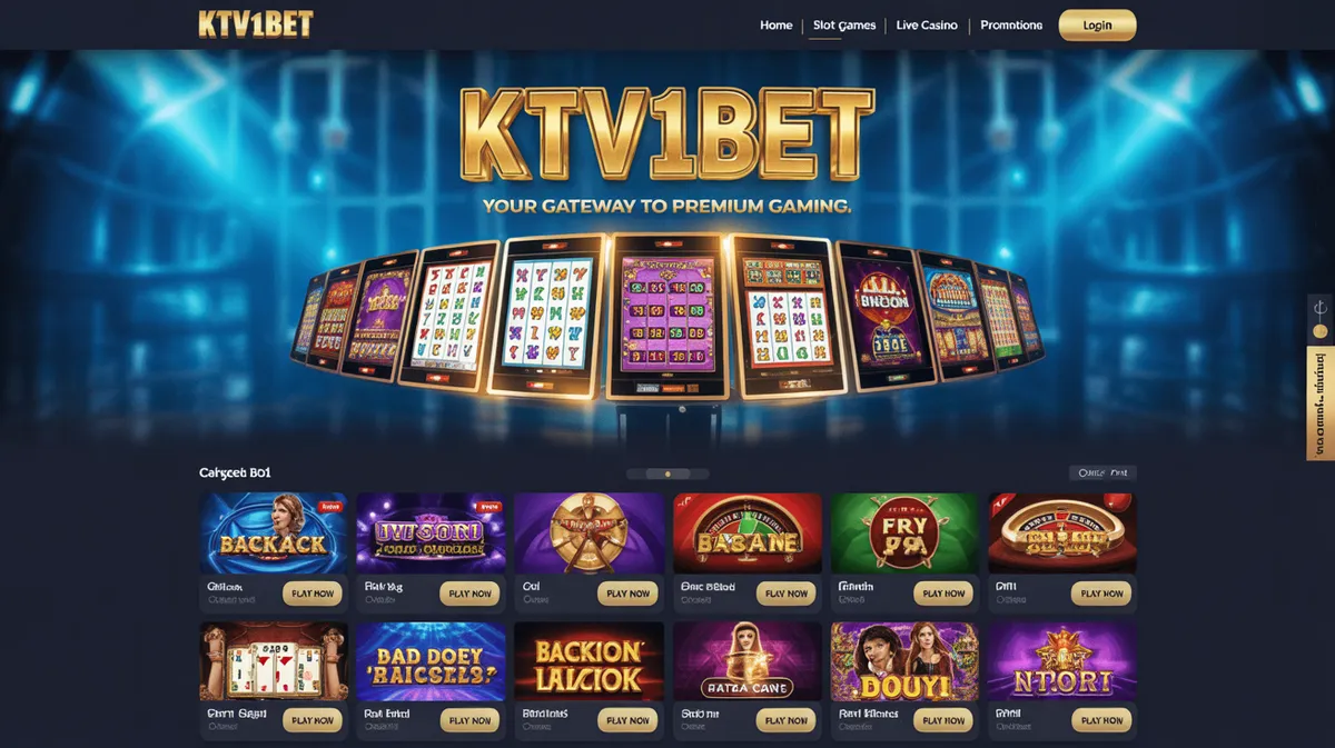 KTV1BET เว็บสล็อตและคาสิโนออนไลน์อันดับ 1 ของไทย